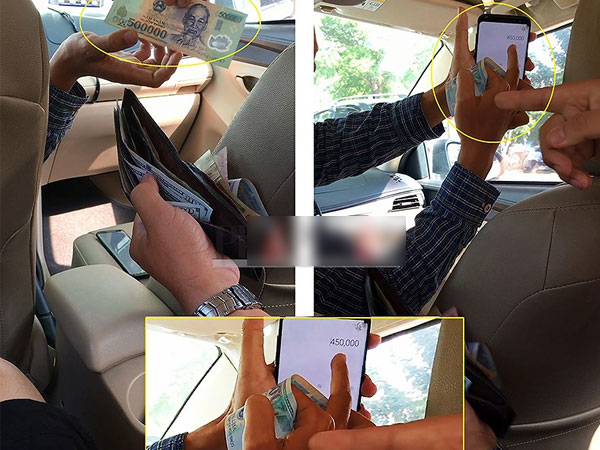 Chiêu trò 'đồng 500.000 có ma' của các taxi dù