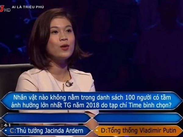 Thử 'một mình chống lại thế giới', cô gái nhận kết quả bất ngờ trong 'Ai là triệu phú'