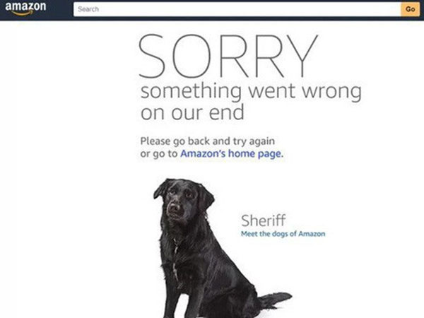 Website của Amazon bị sập do đợt sale quá khủng
