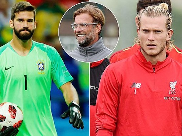 Liverpool chi tiền kỷ lục mua Alisson, thủ môn Karius bị ra rìa