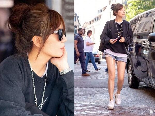 Giảm cân thành công, đây là vóc dáng mảnh mai khó tin cùng góc nghiêng thần thánh của Triệu Vy