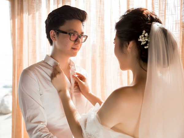 Chờ chú rể sáng đón dâu, Tú Anh xúc động 'biên tút': 'Có ai thương em như anh?'
