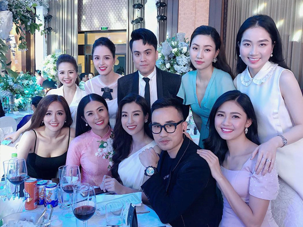 Dàn sao Việt dự lễ cưới Á hậu Tú Anh