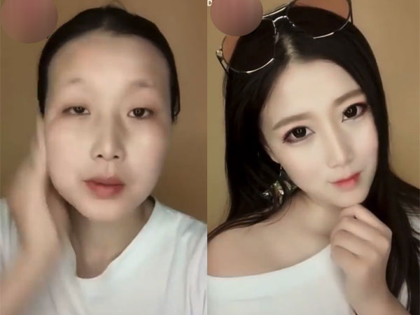 Con gái trước và sau khi trang điểm: Sức mạnh đổi trắng thay đen là có thật!