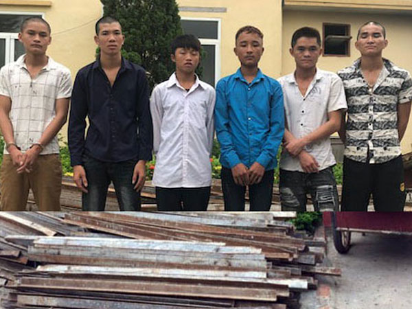 Trộm 4 tấn sắt của dự án cao tốc Hạ Long - Vân Đồn