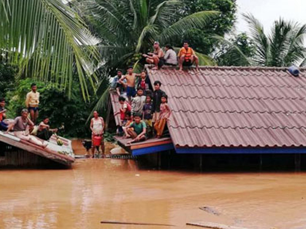 Lào tuyên bố vùng vỡ đập thủy điện là khu vực thiên tai khẩn cấp
