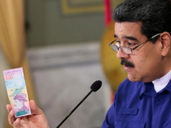 Venezuela xóa 5 số 0 trền tờ tiền vì lạm phát phi mã