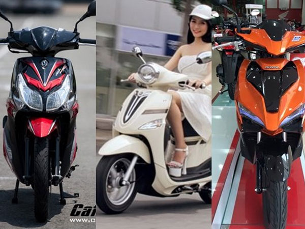 3 dòng xe tay ga tiết kiệm xăng nhất nên mua trong năm 2018