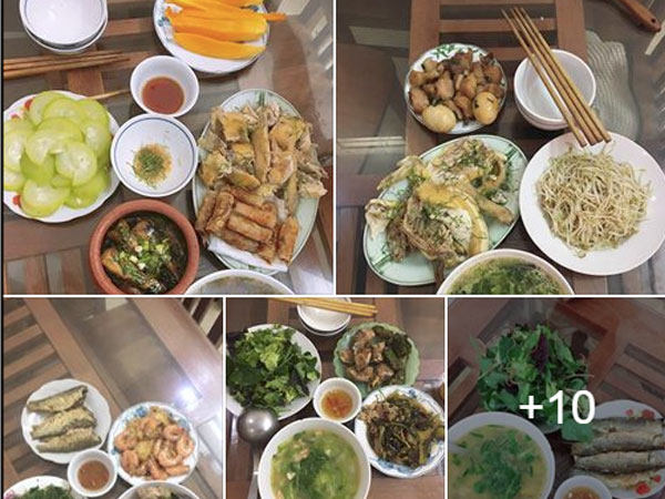 Đăng ảnh mâm cơm tự tay chuẩn bị cho chồng, vợ trẻ không ngờ dân tình lại chỉ chăm chăm để ý điều này