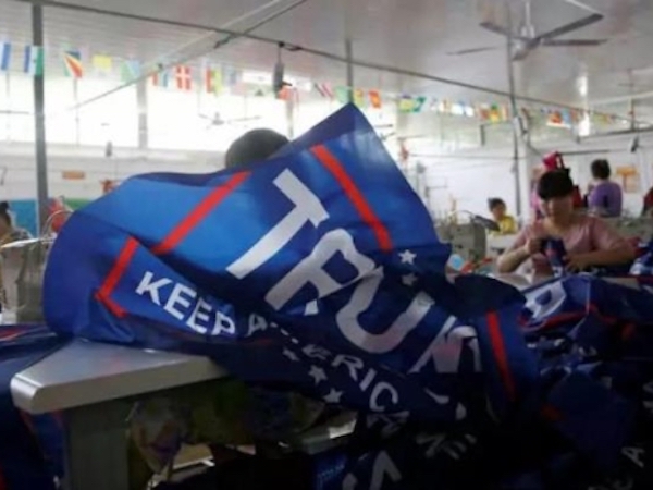 Đội ngũ tái tranh cử của ông Trump bác thông tin may cờ tại Trung Quốc