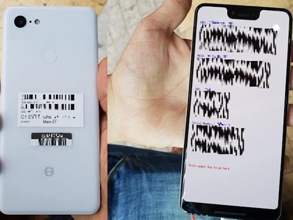 Rò rỉ ảnh Google Pixel 3 màn hình khuyết sâu hơn iPhone X