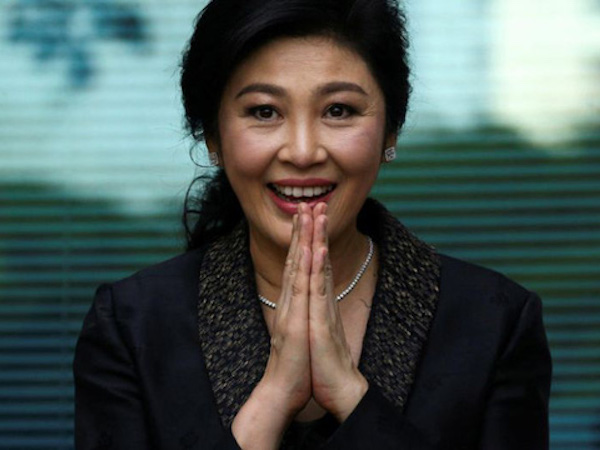 Thái Lan yêu cầu Anh dẫn độ bà Yingluck