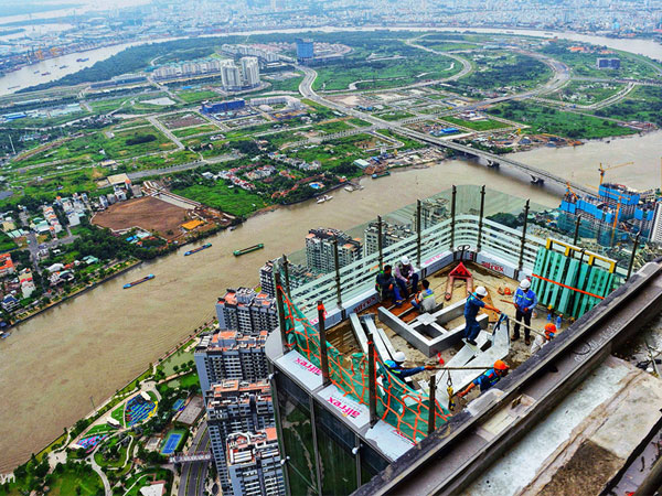 Sài Gòn nhìn từ đỉnh tòa nhà cao nhất Việt Nam