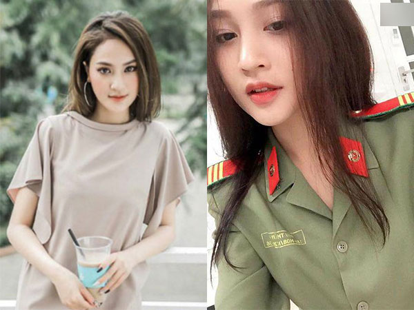 Danh tính cô gái xinh đẹp mặc cảnh phục khiến dân mạng xôn xao tìm kiếm ít ngày qua