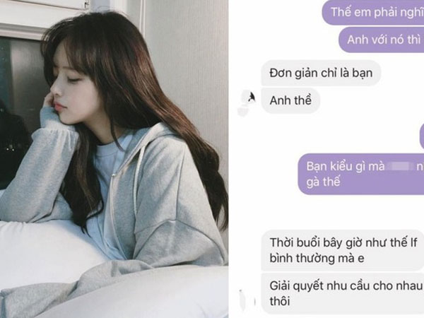 Chàng trai khiến MXH dậy sóng vì quan điểm: 'Bạn bè để giải quyết nhu cầu cho nhau, người yêu không chấp nhận là lạc hậu'