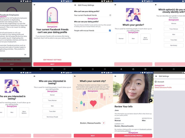 Facebook thử nghiệm ứng dụng hẹn hò