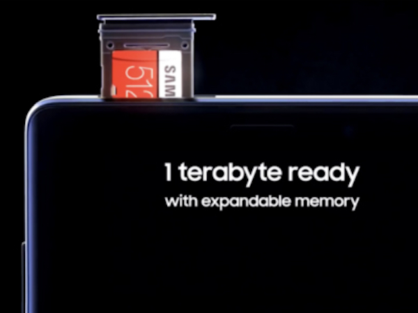 Galaxy Note9 có bộ nhớ lớn gấp 4 lần iPhone X