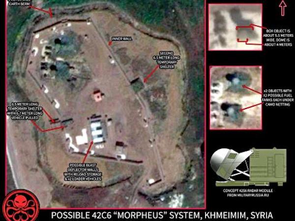 Hệ thống phòng không bí mật diệt UAV tấn công Khmeimim