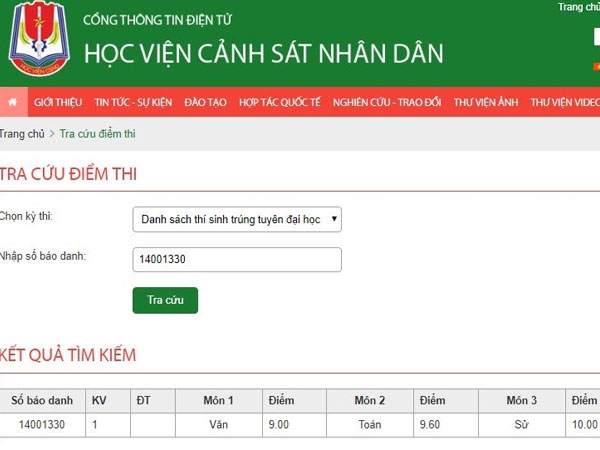 Nữ sinh Sơn La trở thành thủ khoa Học viện Cảnh sát năm 2018
