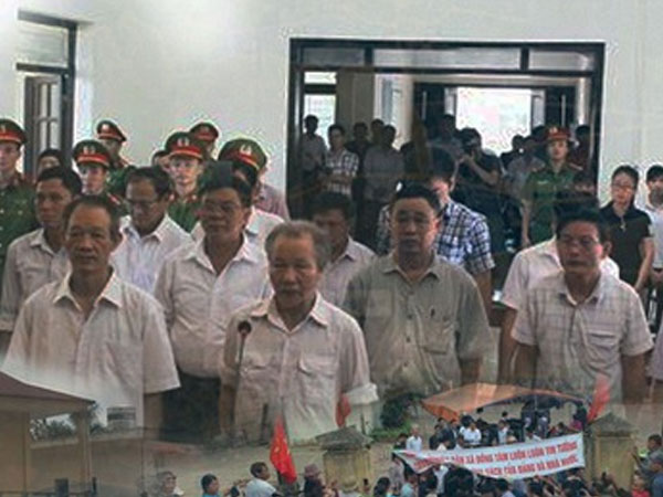 10 cựu quan chức Đồng Tâm trước ngày phúc thẩm