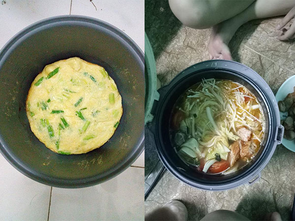 Đời sinh viên ở trọ, ai mà chẳng có một chiếc nồi cơm điện nấu đủ món từ cơm đến canh, thịt, lẩu