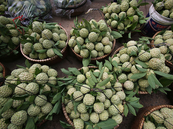 Chợ na vùng biên ải vào vụ