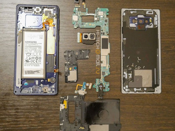Bên trong Note9: Tản nhiệt mới, pin 'khủng', sắp xếp đẹp mắt