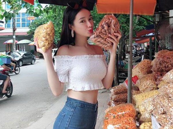 Giữa tin đồn 'cưới chạy bầu', Nhã Phương vui vẻ đi quay phim, khéo léo khoe 'vòng eo con kiến'