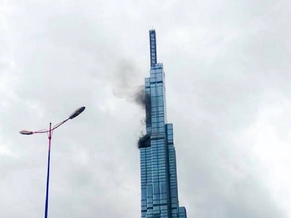 Nguyên nhân gây cháy ở tòa nhà Landmark 81