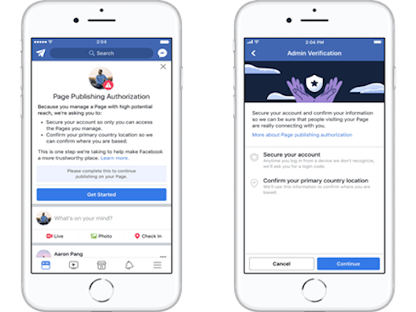 Facebook ra mắt tính năng cấp phép mới cho Page