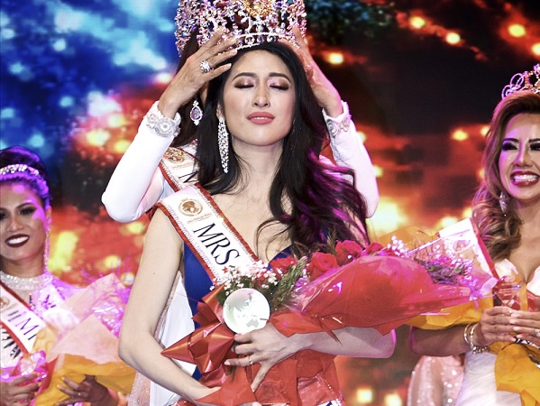 Jennifer Lê bất ngờ đăng quang Mrs Vietnam World 2018