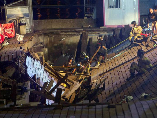 Sập sàn gỗ trong nhạc hội ở Tây Ban Nha, 300 người bị thương