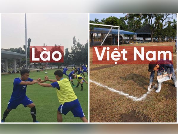 Indonesia xếp cho Lào sân 'xịn' trong khi để U23 Việt Nam phải tập trên 'sân ruộng'