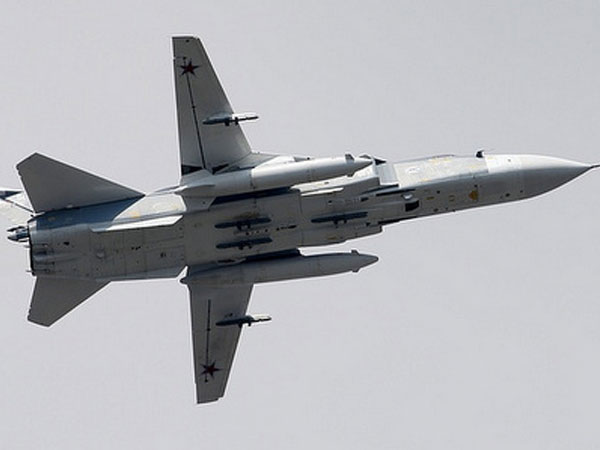 Nga bác tin cường kích Su-24 bị tiêm kích Anh chặn trên Biển Đen