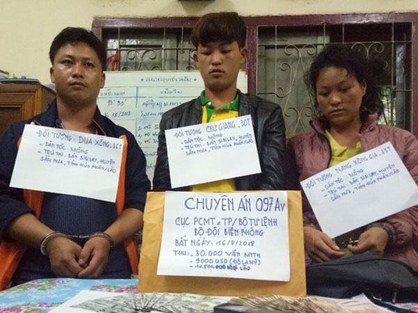 Bắt 4 đối tượng mua bán, vận chuyển 30.000 viên ma túy tổng hợp