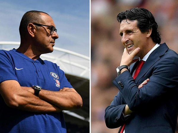Sarri vs Emery: Cuộc chiến của 2 kẻ mê tín