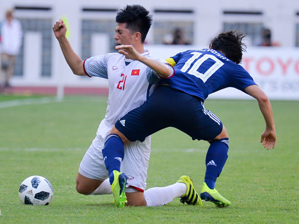 Đánh bại Nhật Bản 1-0, Olympic Việt Nam dẫn đầu bảng tại ASIAD