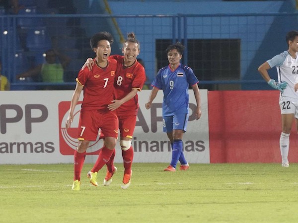 Tuyển nữ Việt Nam loại Thái Lan khỏi ASIAD 2018