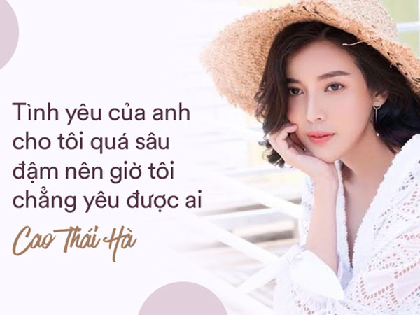 Cao Thái Hà: 'Tôi ân hận vì đã không tha thứ cho bạn trai dẫn tới chia tay'