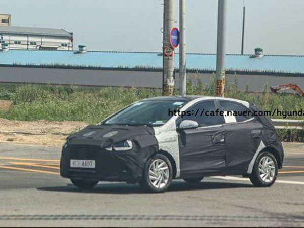 Hyundai i10 2019 hoàn toàn mới lộ ảnh chạy thử