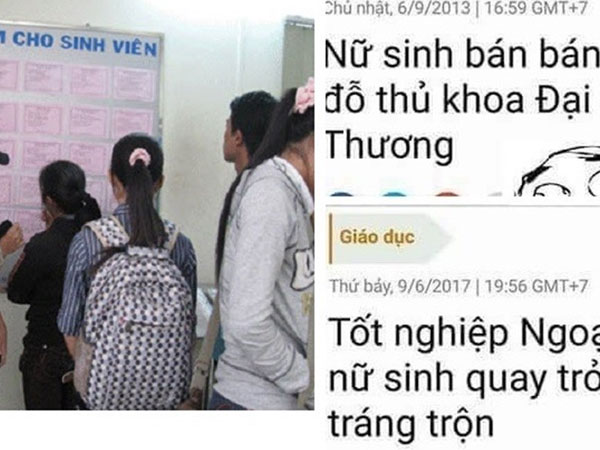 Thực hư thông tin nữ sinh đỗ thủ khoa Ngoại thương đi bán bánh tráng trộn