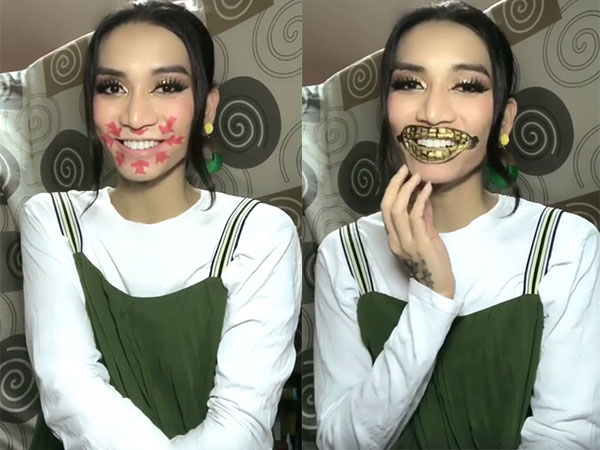 Bày cách tô son khoe răng tháng 7 cô hồn, BB Trần đích thực là 'vũ trụ' giải trí của dân mạng