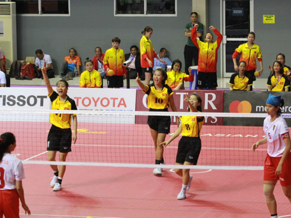 Cầu mây nữ Việt Nam loại chủ nhà Indonesia, vào bán kết Asiad