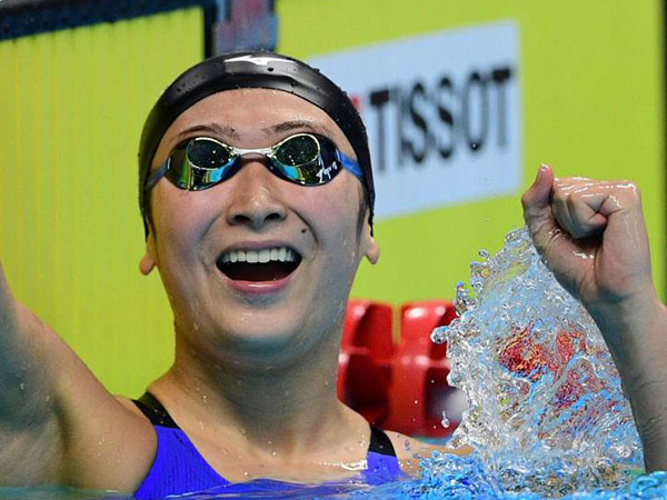 Nữ kình ngư 18 tuổi giành ba HC vàng, phá ba kỷ lục Asiad