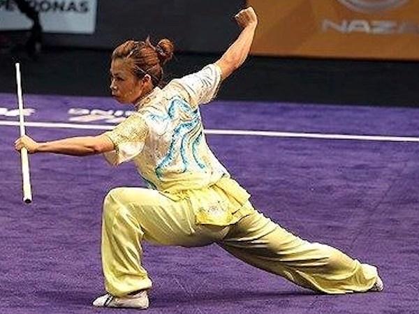 Hoàng Thị Phương Giang giành HCĐ Wushu tại ASIAD 2018