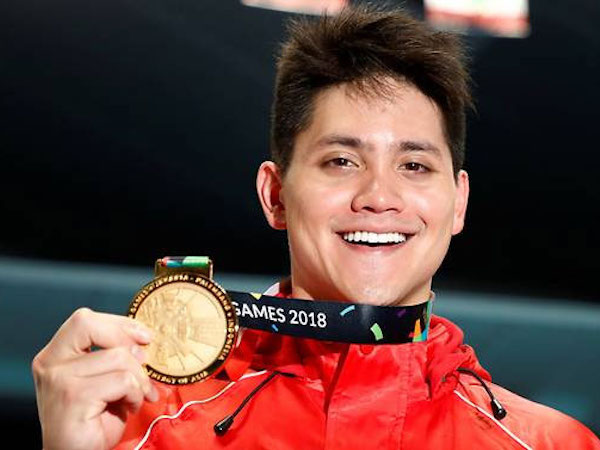 Schooling giành HC vàng đầu tiên tại Asiad 2018
