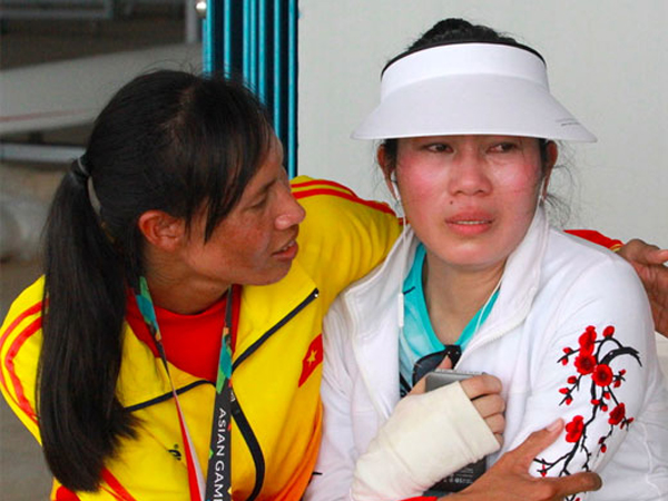 Trưởng bộ môn rowing mất anh trai đúng ngày đoạt HC vàng Asiad