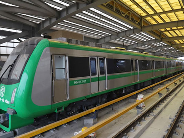 Tàu điện Cát Linh - Hà Đông chạy thử toàn tuyến vào tháng 9