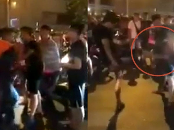 Video: Bị chủ nợ đánh nhừ tử khi xuống đường mừng Olympic Việt Nam thắng Bahrain