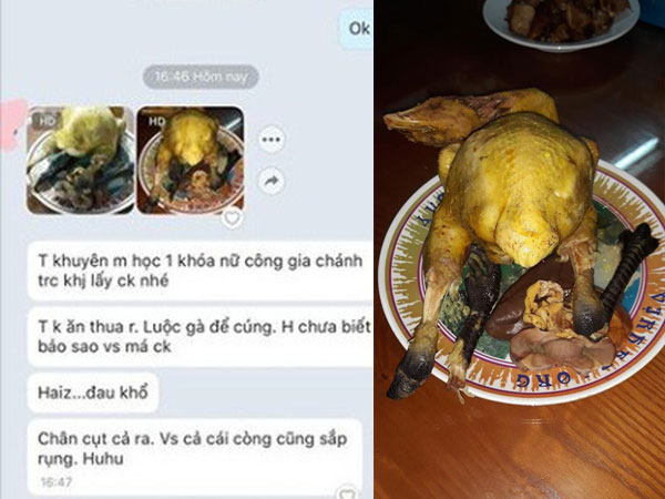Bày biện món gà luộc 'rụng tứ chi' cúng rằm tháng 7, nàng dâu mới bối rối không biết nói sao với mẹ chồng